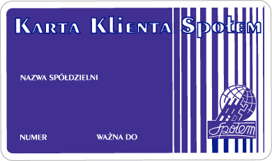 Społem - karta klienta
