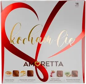 PRALINY AMORETTA RÓŻNE RODZAJE I GRAMATURY 