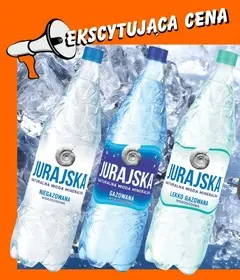 WODA  MINERALNA JURAJSKA 1.5L RÓŻNE RODZAJE