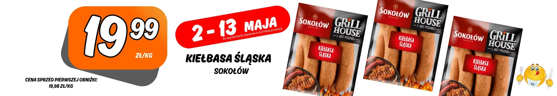 Sklepy Społem - KIEŁBASA ŚLĄSKA SOKOŁÓW