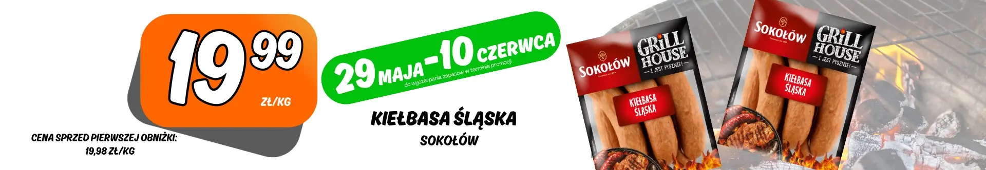 Sklepy Społem - KIEŁBASA ŚLĄSKA SOKOŁÓW