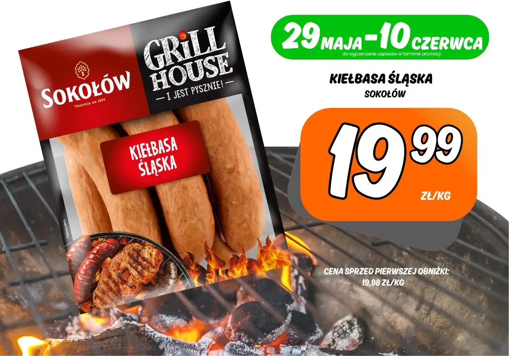 Sklepy Społem - KIEŁBASA ŚLĄSKA SOKOŁÓW