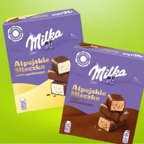 ALPEJSKIE MLECZKO RÓŻNE RODZAJE I GRAMATURY