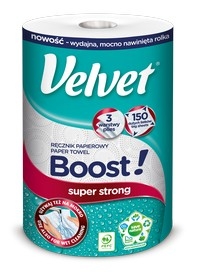 RĘCZNIK VELVET BOOST GIGA ROLKA 1SZT. 3WARSTWOWE