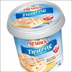 Hity Cenowe - TWARÓG SERNIKOWY PRESIDENT 1KG